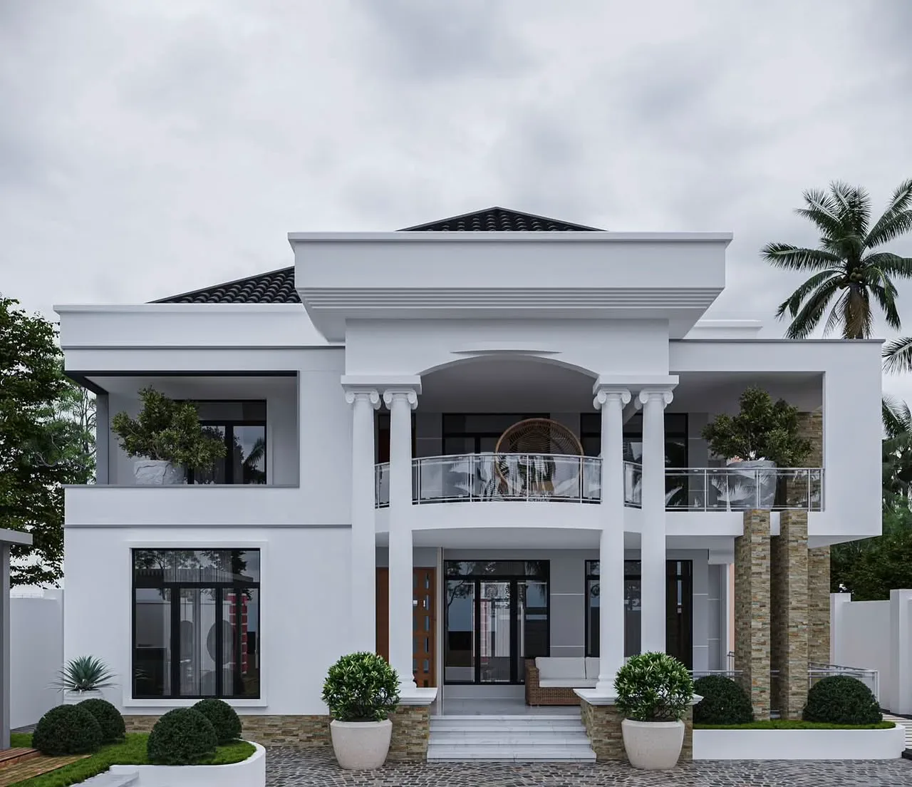 Architectural 3D project visualization